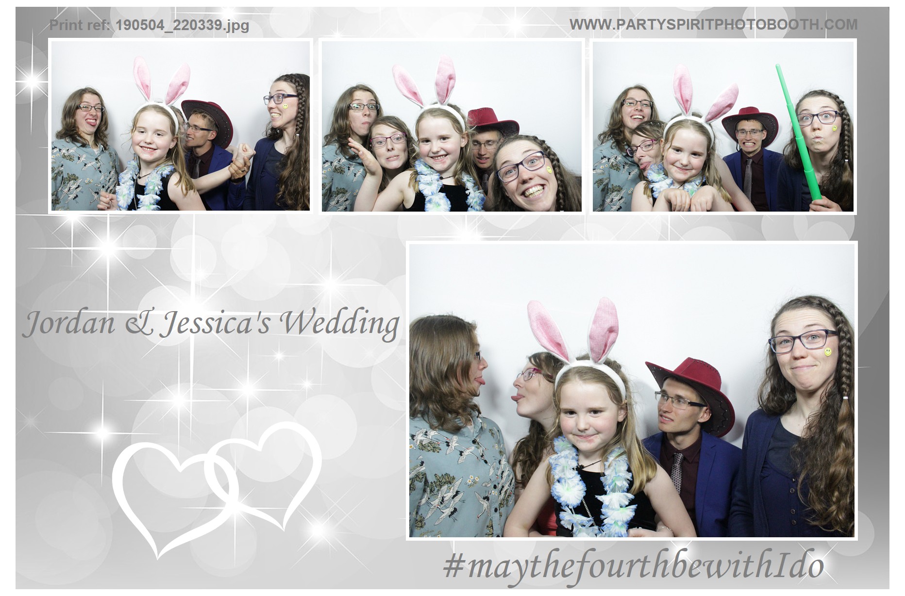 Jordan and Jessica's Wedding | View more photos from the event at gallery.partyspiritphotobooth.com/u/PartySpiritPhotoBooth/Jordan-and-Jessicas-Wedding